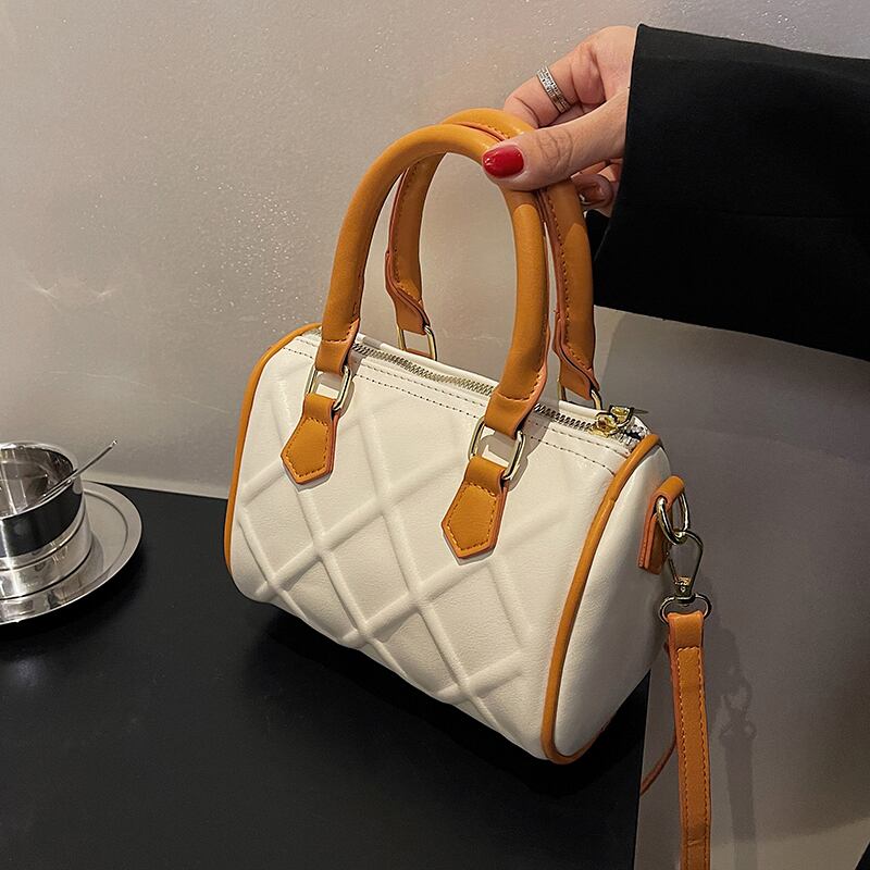 オータムウィンタースタンダード レトロ 秋物 冬物 メッセンジャーバッグ 手作りハンドバック8639029687