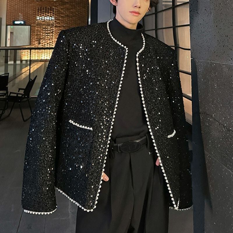 ノーカラーパールジャケット C10549