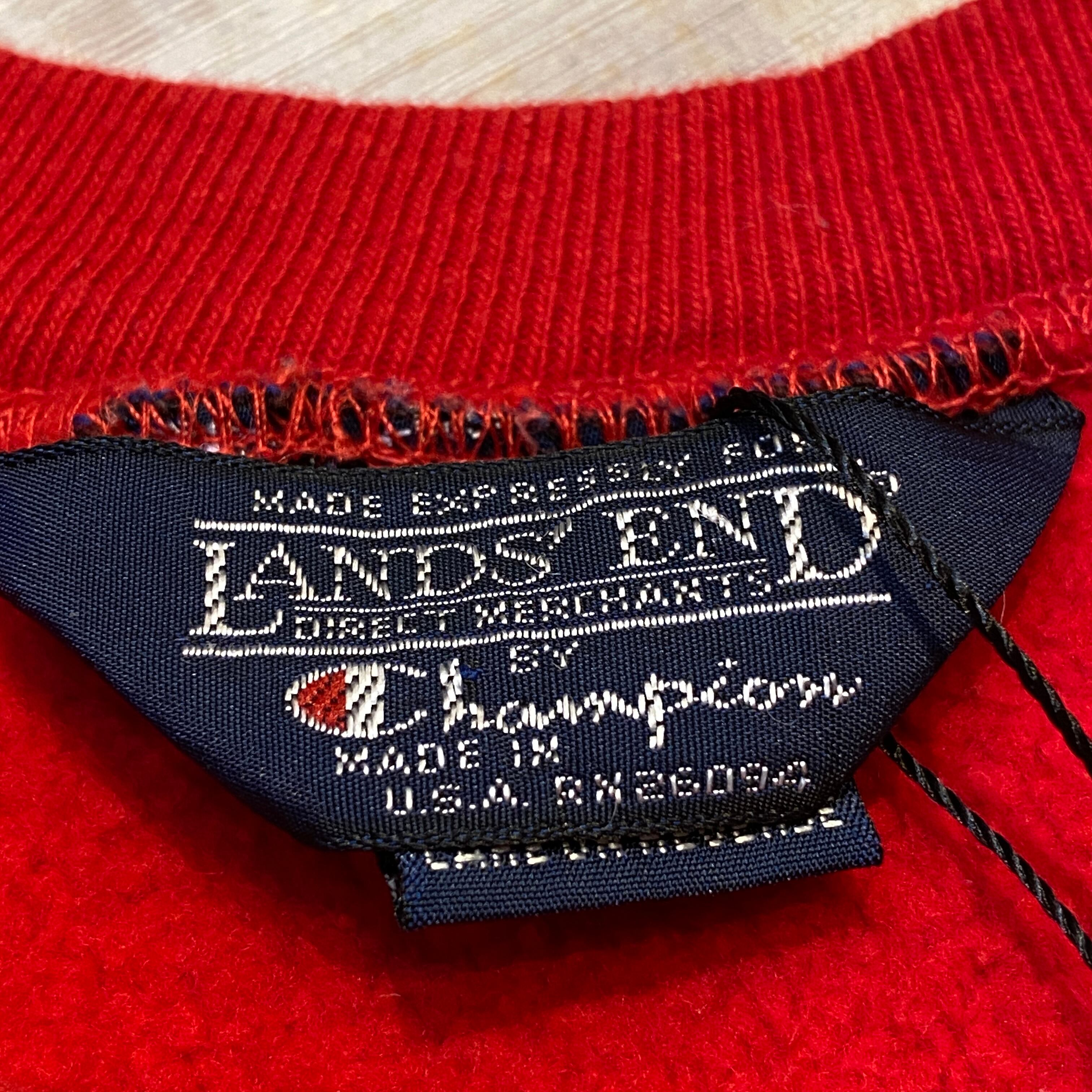 90s champion reverse weave × land's end