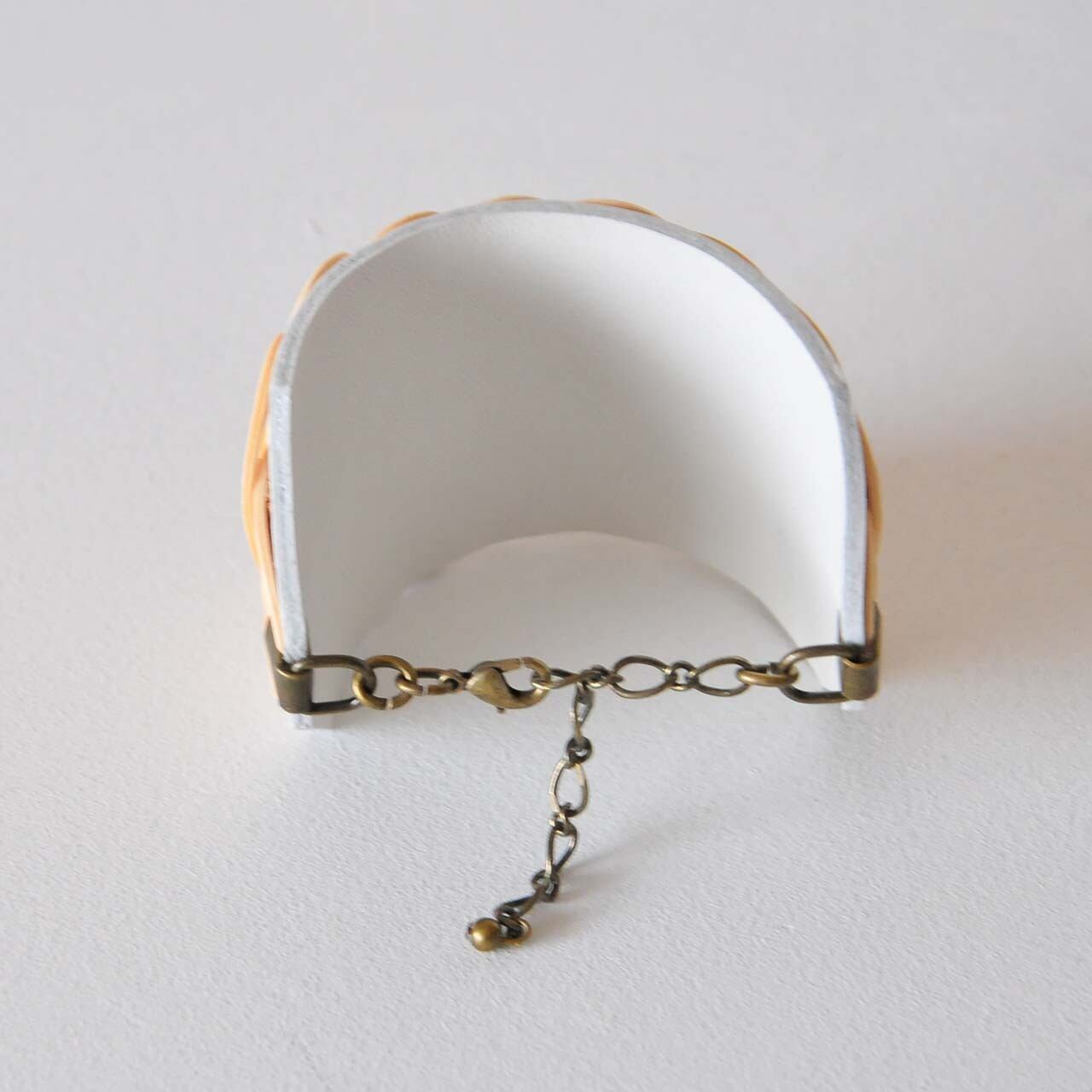 MSNOM  rattan×leatherブレスレット MSNOM rattan×leatherブレスレット | MSNOM