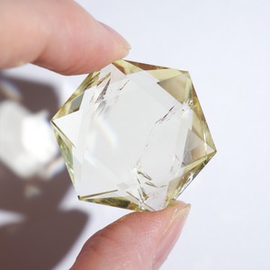 シトリン 黄水晶 / 六芒星 六角形 ヘキサグラム ヘキサゴン