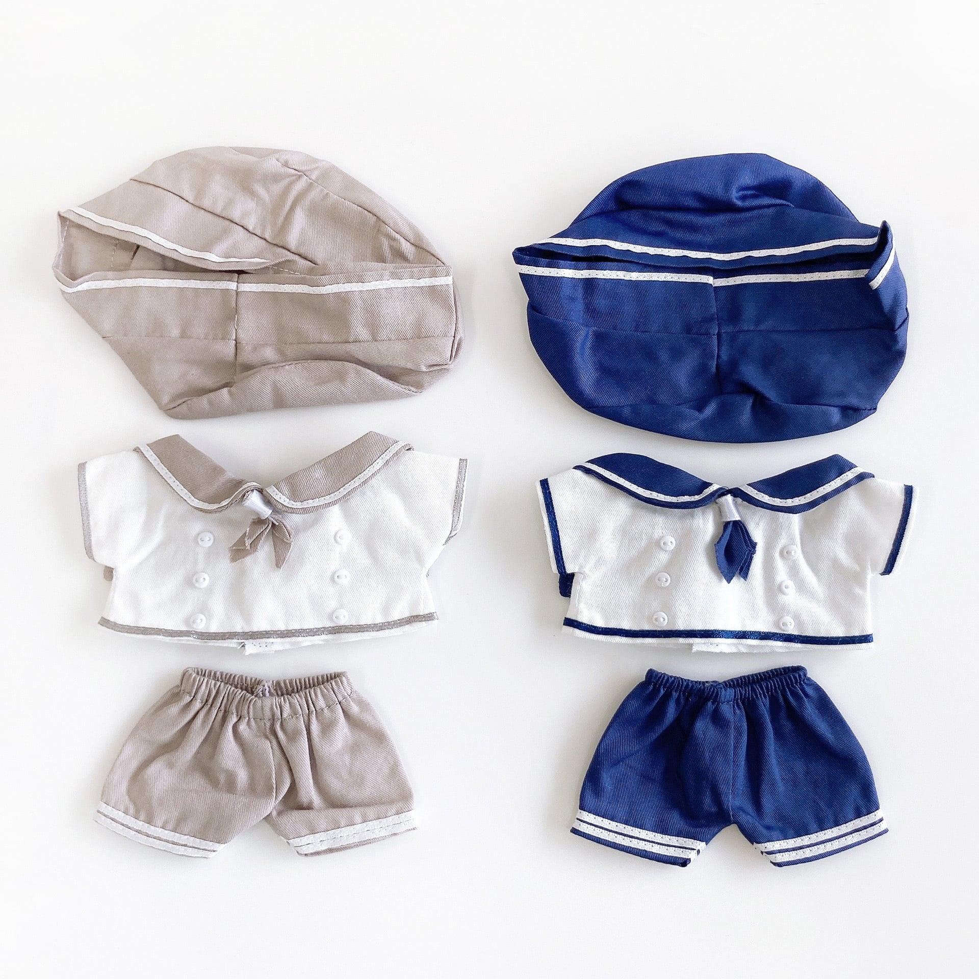2W-200【15cm】セーラー服 ズボンセット | Little Closet │ ぬい服
