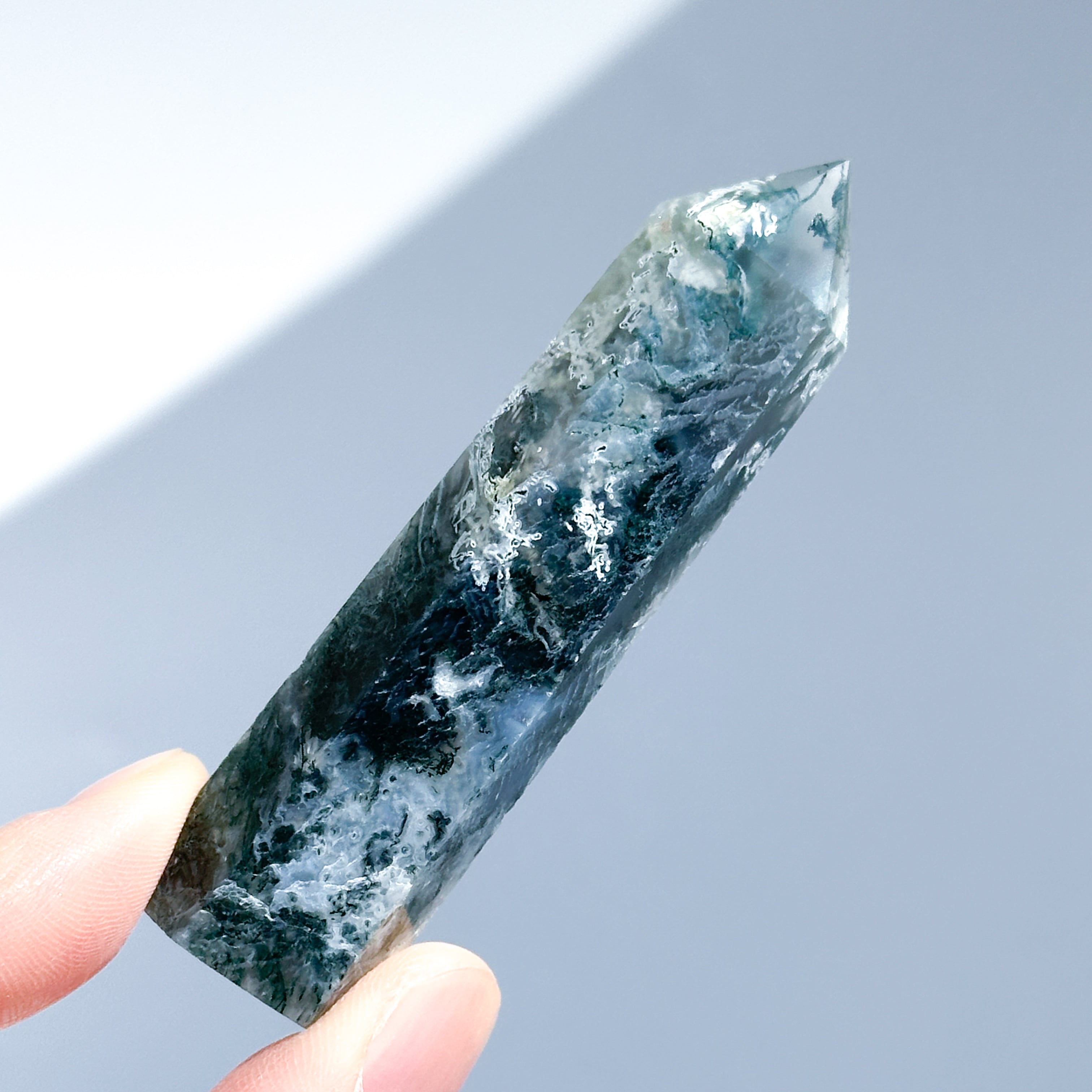 モスアゲート タワー02◇ Moss Agate ◇天然石・鉱物・パワーストーン