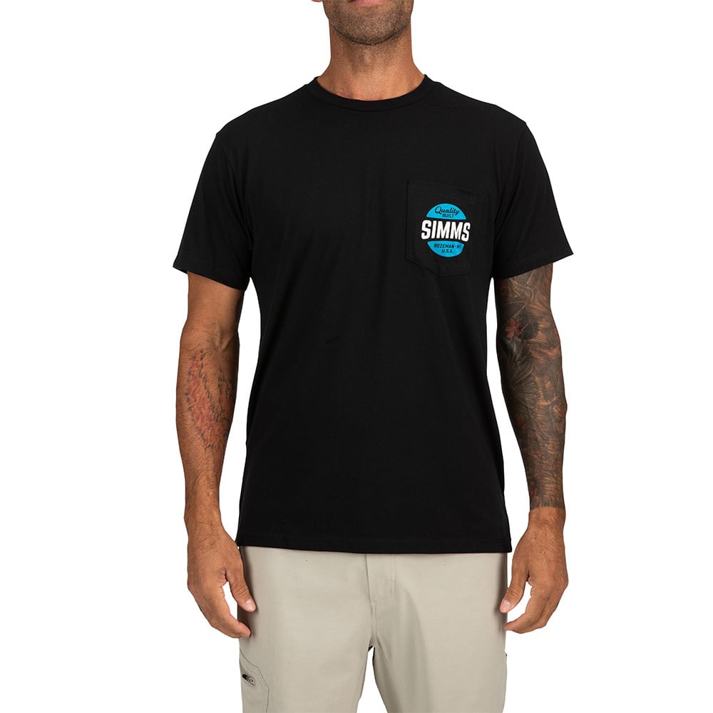 SIMMS QUALITY BUILT POCKET T-SHIRT