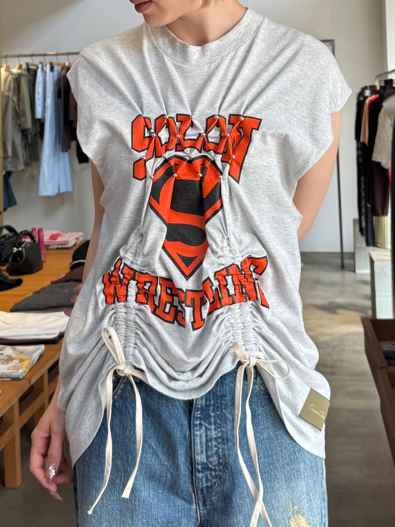 【26SS】Create Clair クリエイトクレイル / REMAKE T-SLEEVELESS - 3