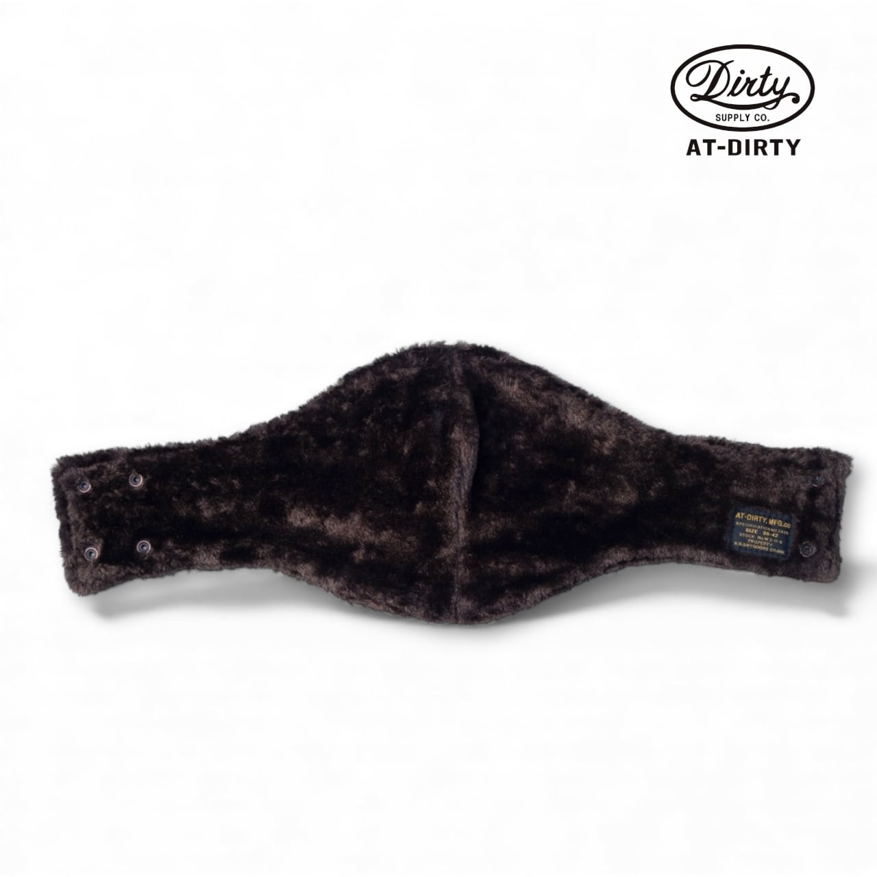 ネックウォーマー シープレザー 防寒ネックウォーマー AT-DIRTY アット