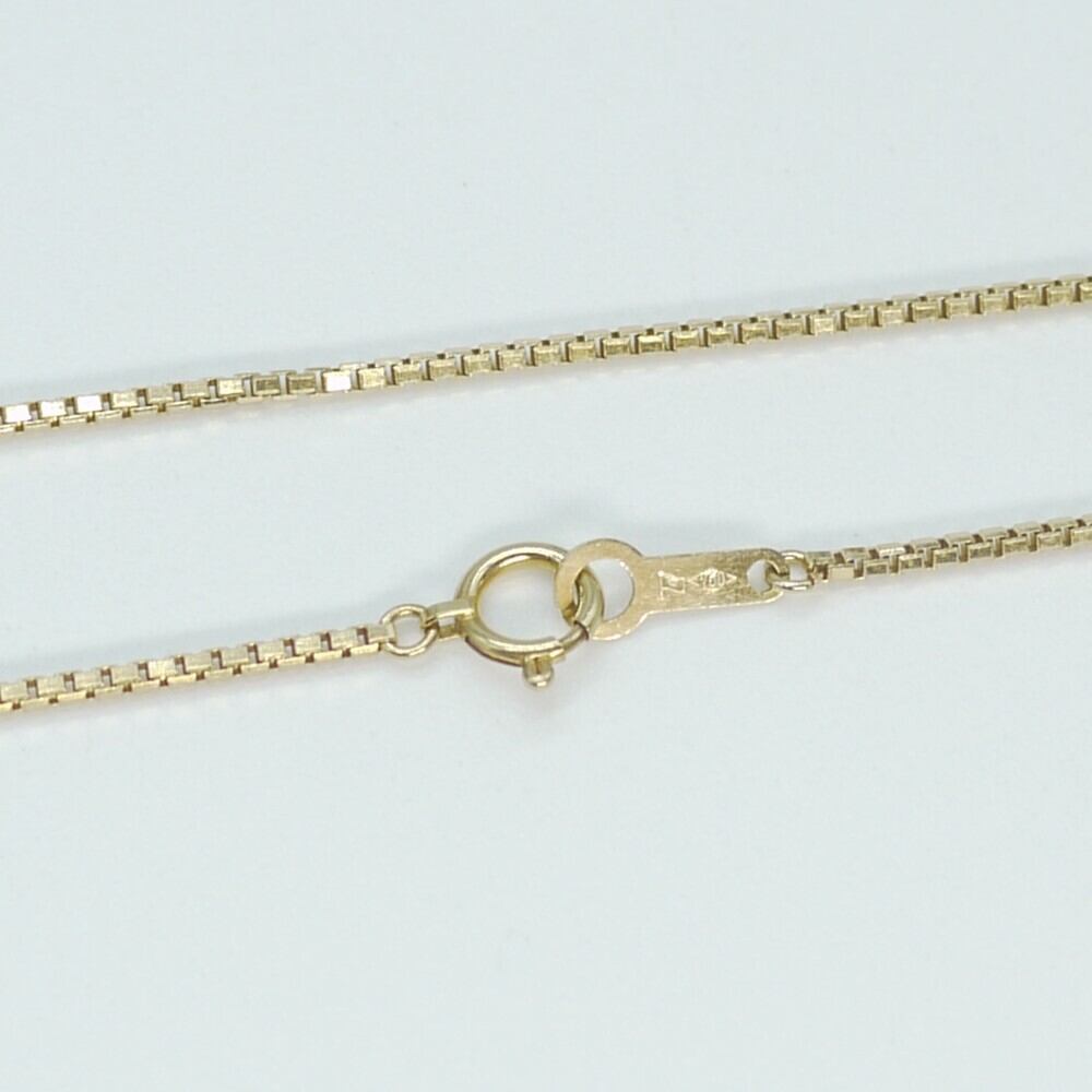 4.g K 金 ネックレス ベネチアンチェーンネックレス Y