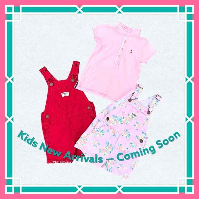 【KIDS】OSHKOSH Red Short Overalls size:2T