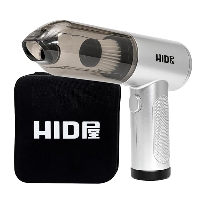人気商品】HID屋 ハンディクリーナー 車用掃除機 コードレス ハンディ