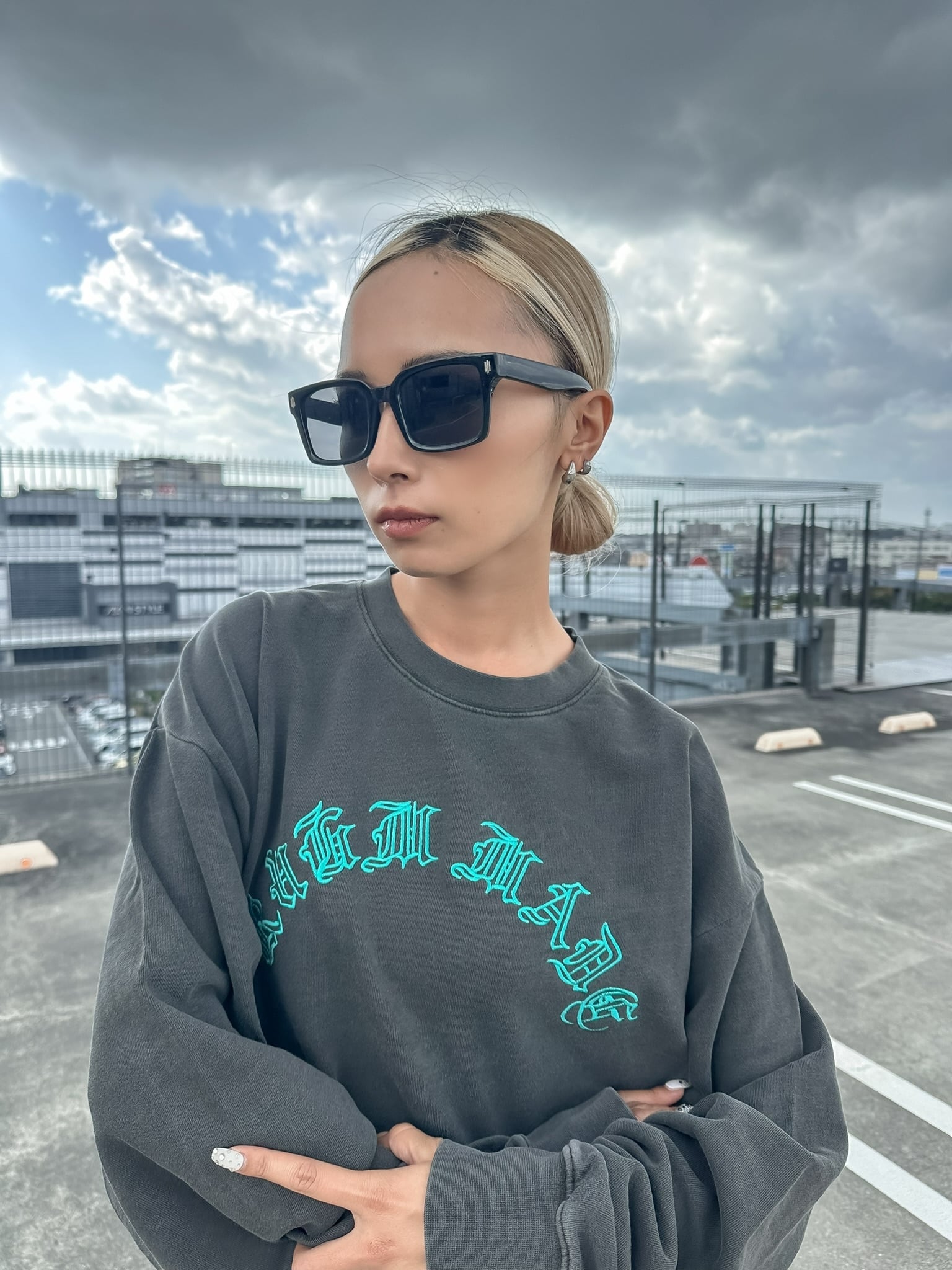 Ruhmセットアップ 上下 ブラック XL 人気商品 売り切れ商品 Ruhmオリジナルセットアップの新登場！秋先取りコーデにぴったり