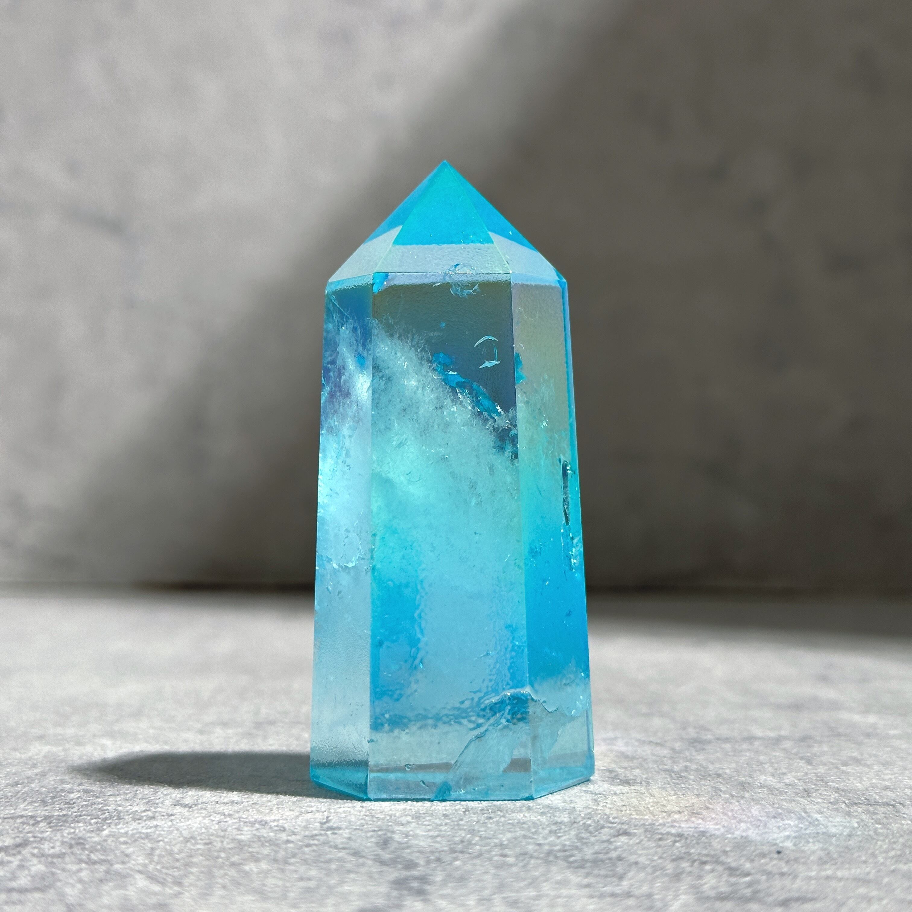 アクアオーラクォーツ タワー41✧ Aqua Aura Quartz ✧天然石・鉱物・パワーストーン