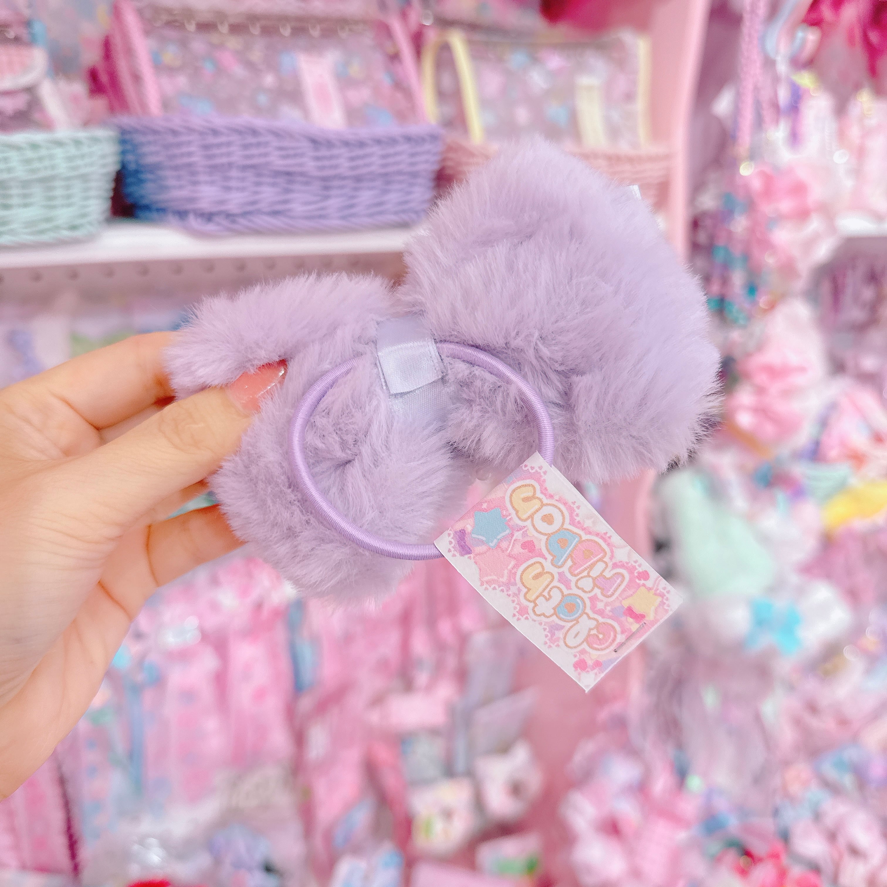 【C5】79-13ファーヘアゴム