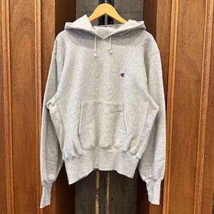 1980's Champion REVERSE WEAVE GRAY SOLID PARKA M ⓼