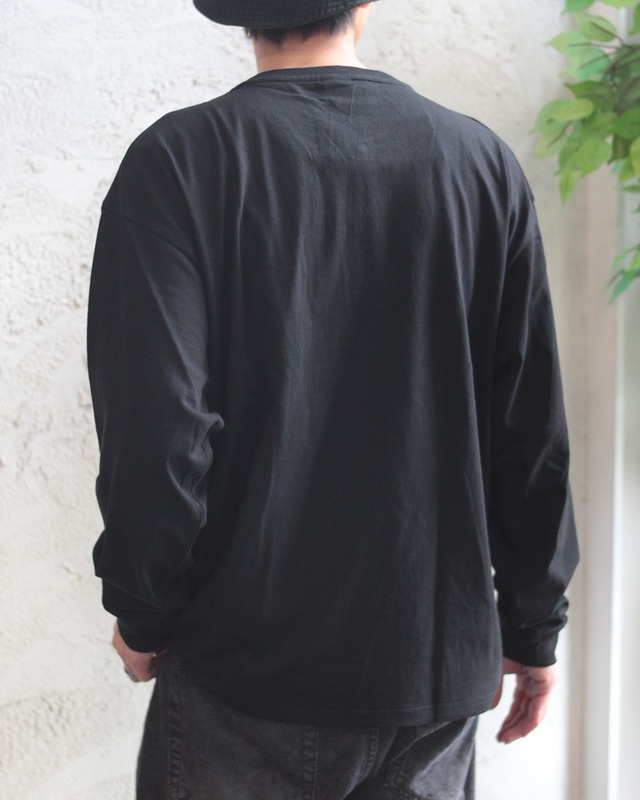 【Select】おっさん "ストリート" 部分サガラ胸刺繍ロンT　(251064)