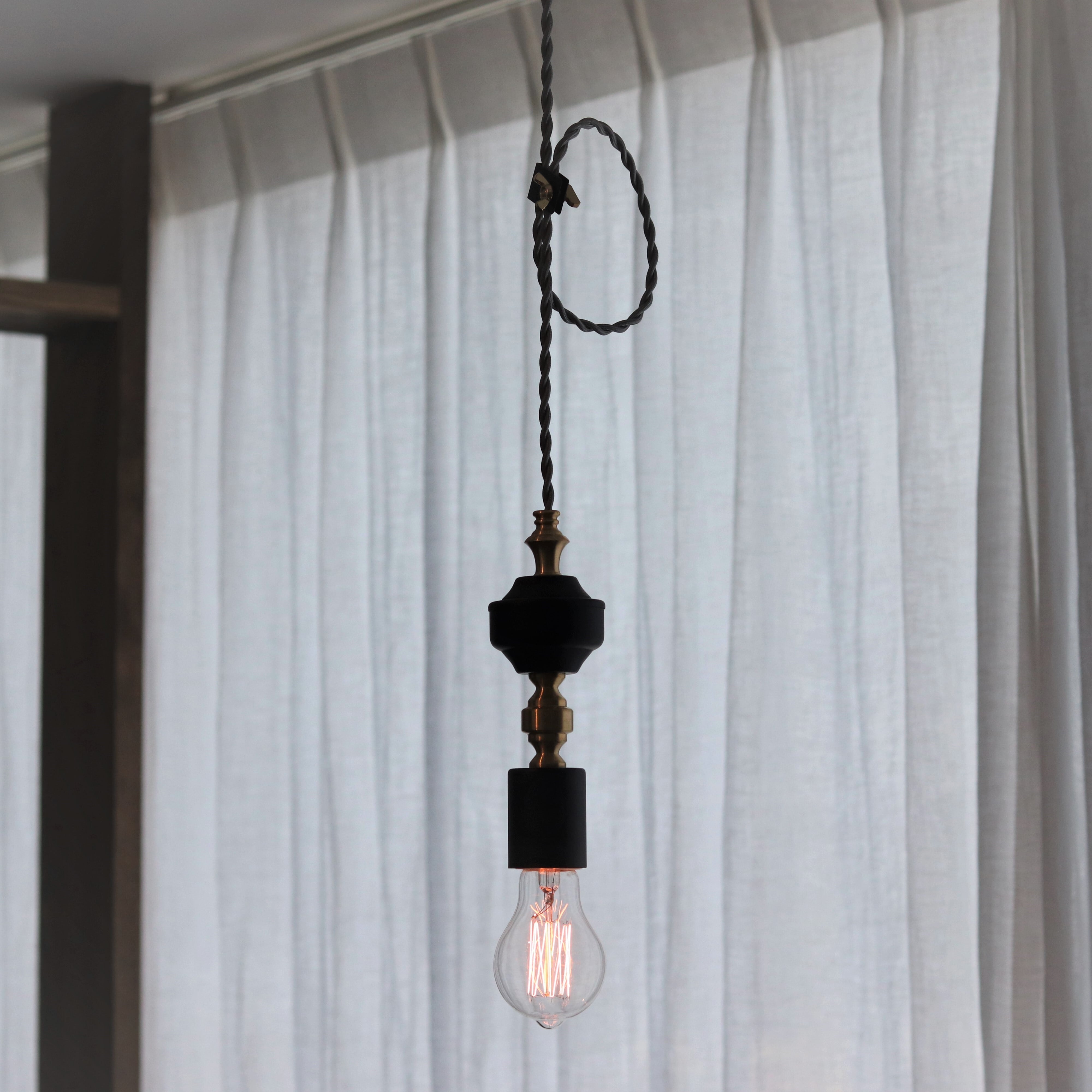 照明】KARIA PENDANT LAMP BK【3848】 | ジーフラットインテリア