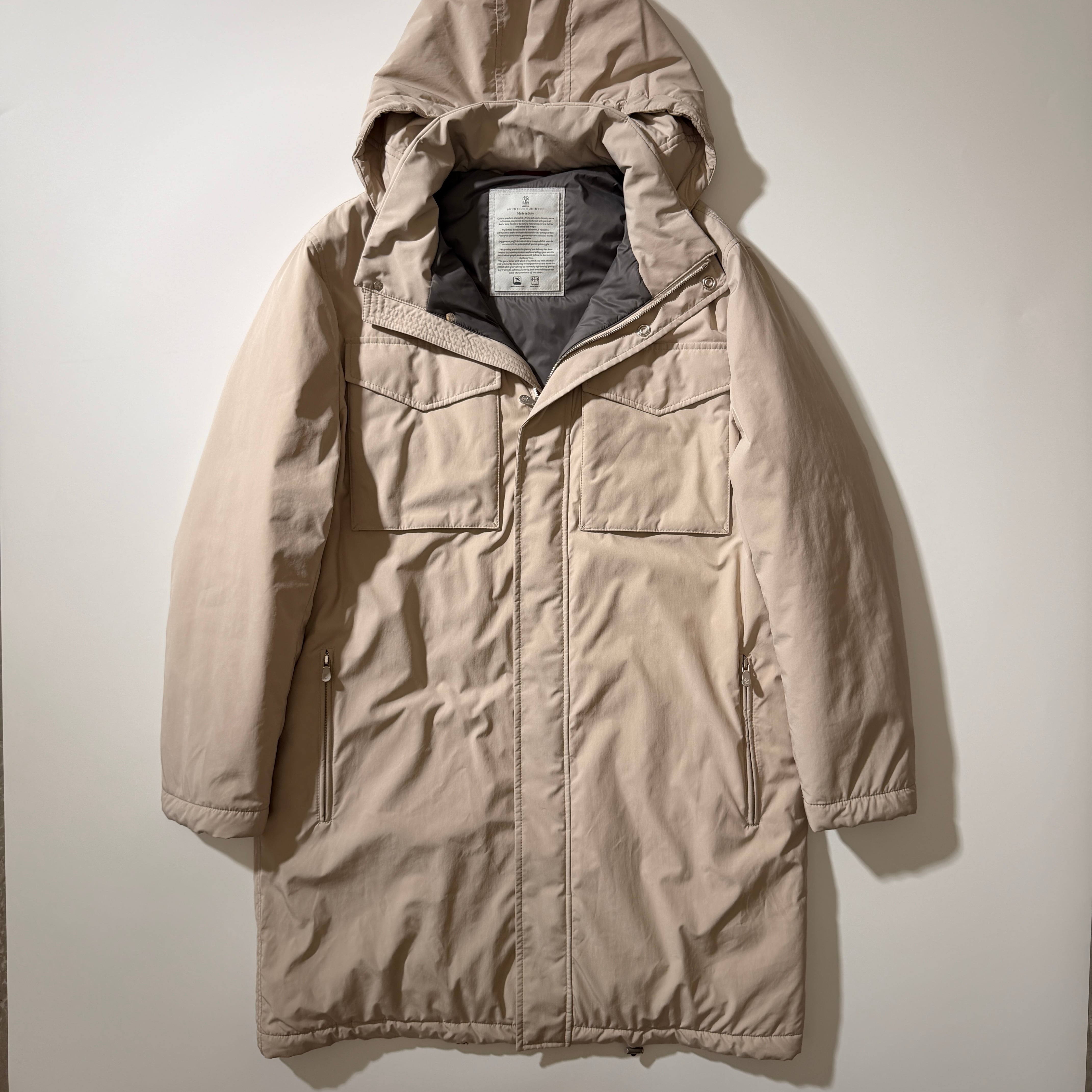 NAUTICA ノーティカ 襟レザー ジャケット スイングトップ メンズL 古着