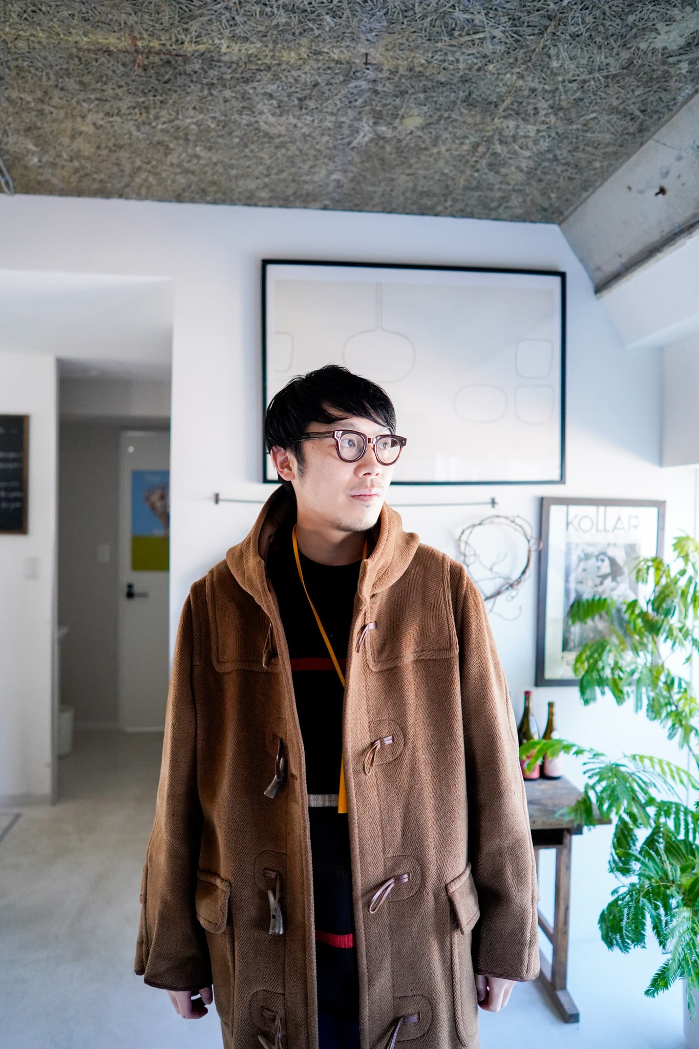 80年代　ヴィンテージ　インバーティア　Wool Field Coat 80年代 ヴィンテージ インバーティア Wool Field Coat 80年代