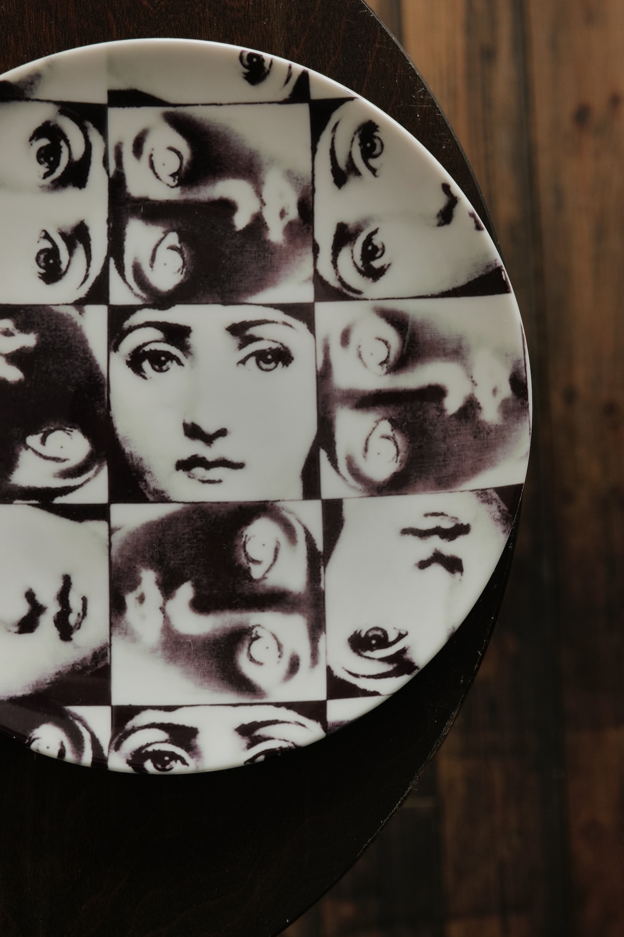 ヴィンテージ雑貨 ピエロ・フォルナセッティ リナ・カバリエリモチーフ 絵皿