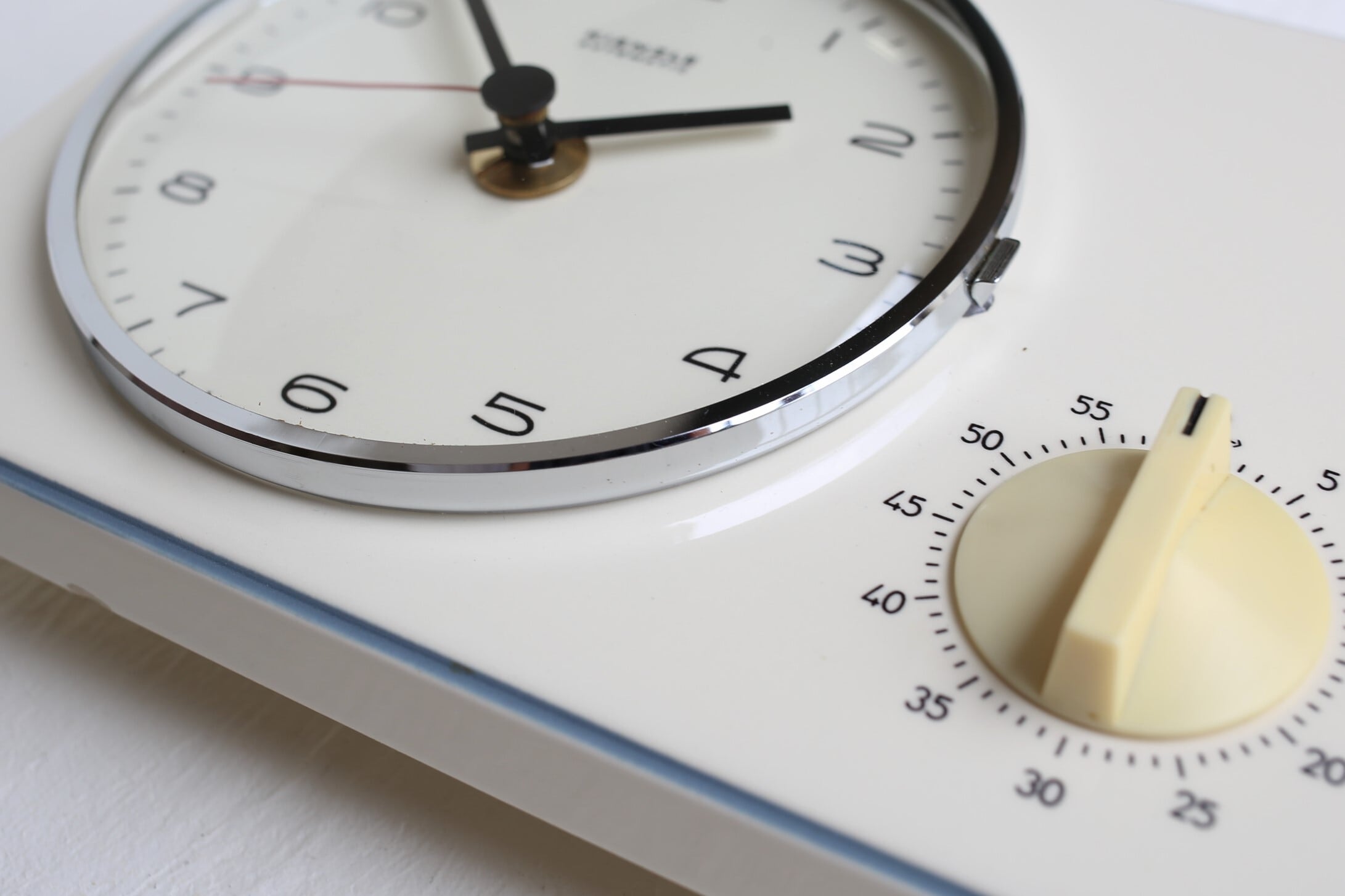 ドイツ アンティーク ヴィンテージ KIENZLE 陶器 キッチンタイマー付き