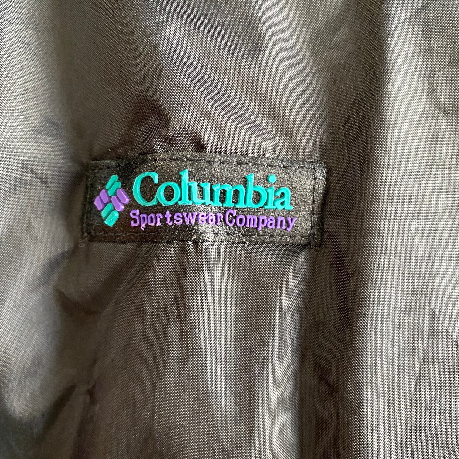 90年代 Columbia コロンビア リバーシブル 中綿 ナイロンジャケット