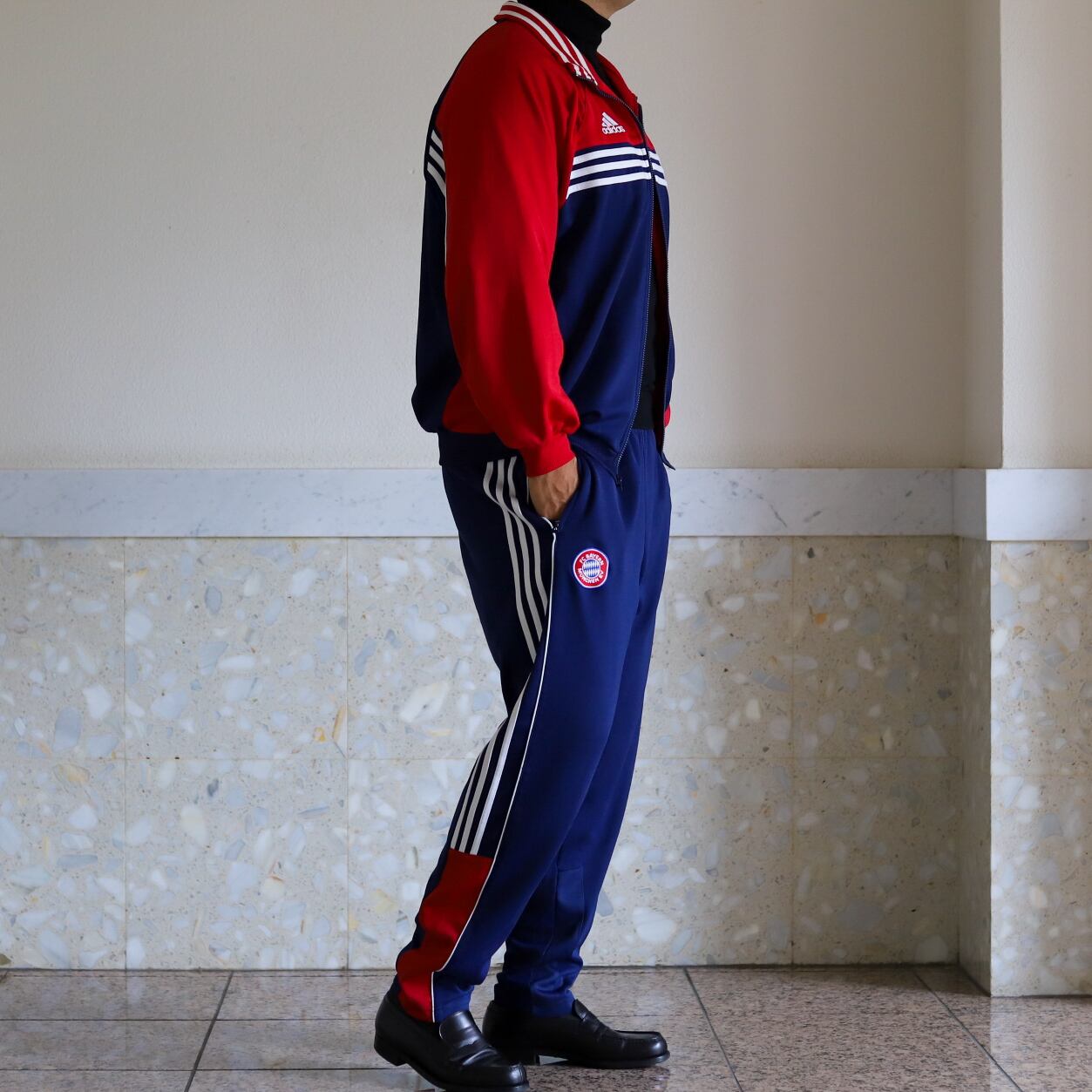 希少】90s adidas vintage training pants FC Bayern München size XL 