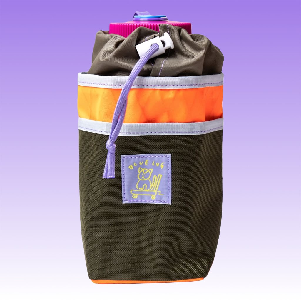 BLUE LUG】STEM POUCH (ORANGE/OLIVE) | Humhumhug Online Shop