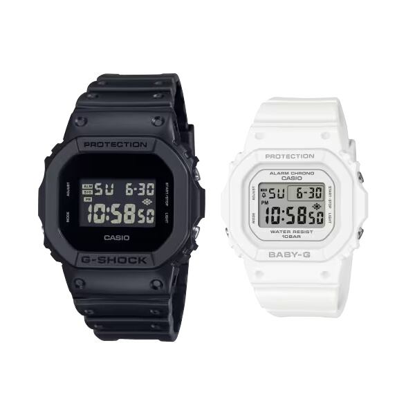 国内正規品 CASIO G-SHOCK BABY-G カシオ Gショック ベビーG ペアウォッチ DW-5600UBB-1JF BGD-565U-7JF PAIR-CASIO-056