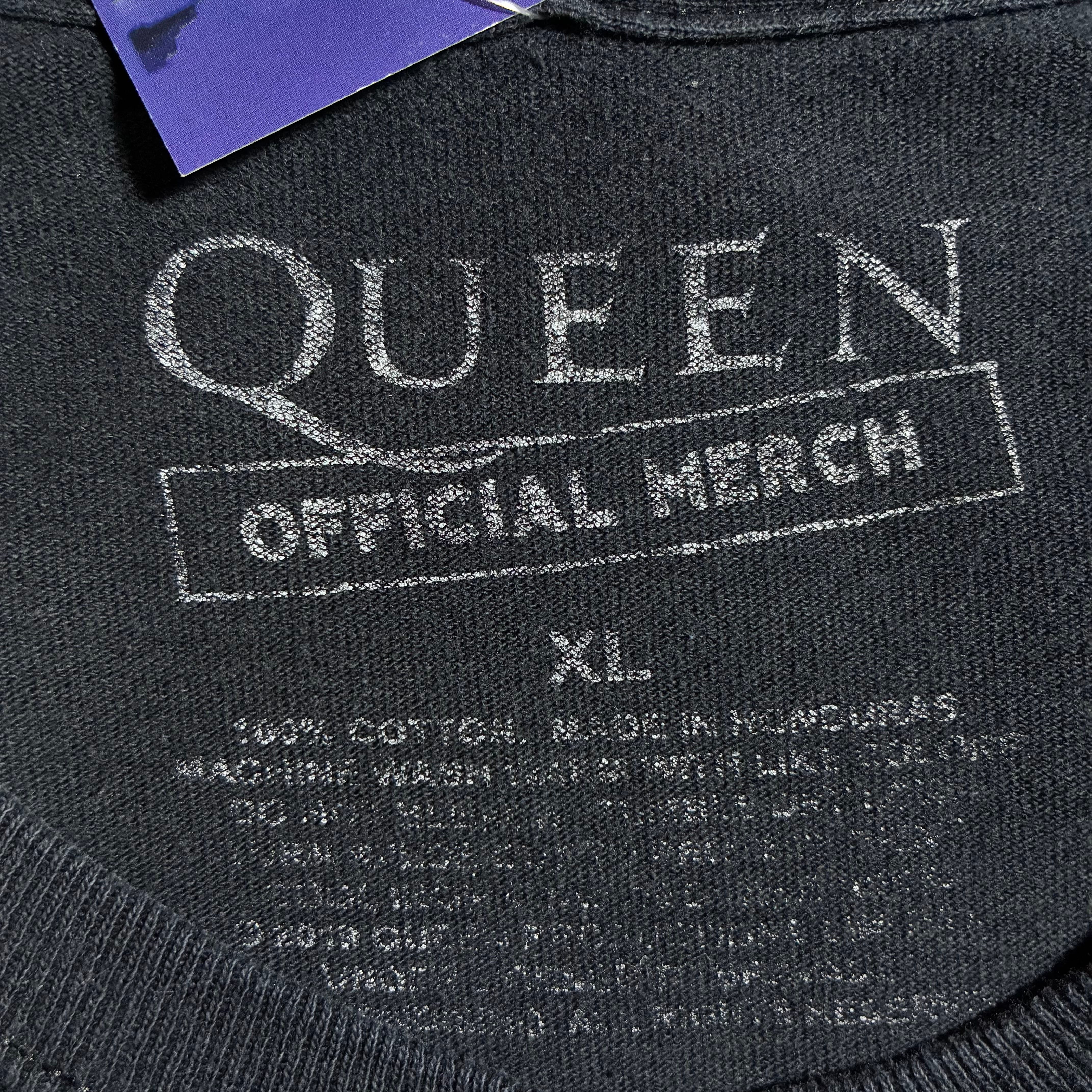 QUEEN オフィシャルバンドTシャツ ブラック クイーン | 古着屋 the moon