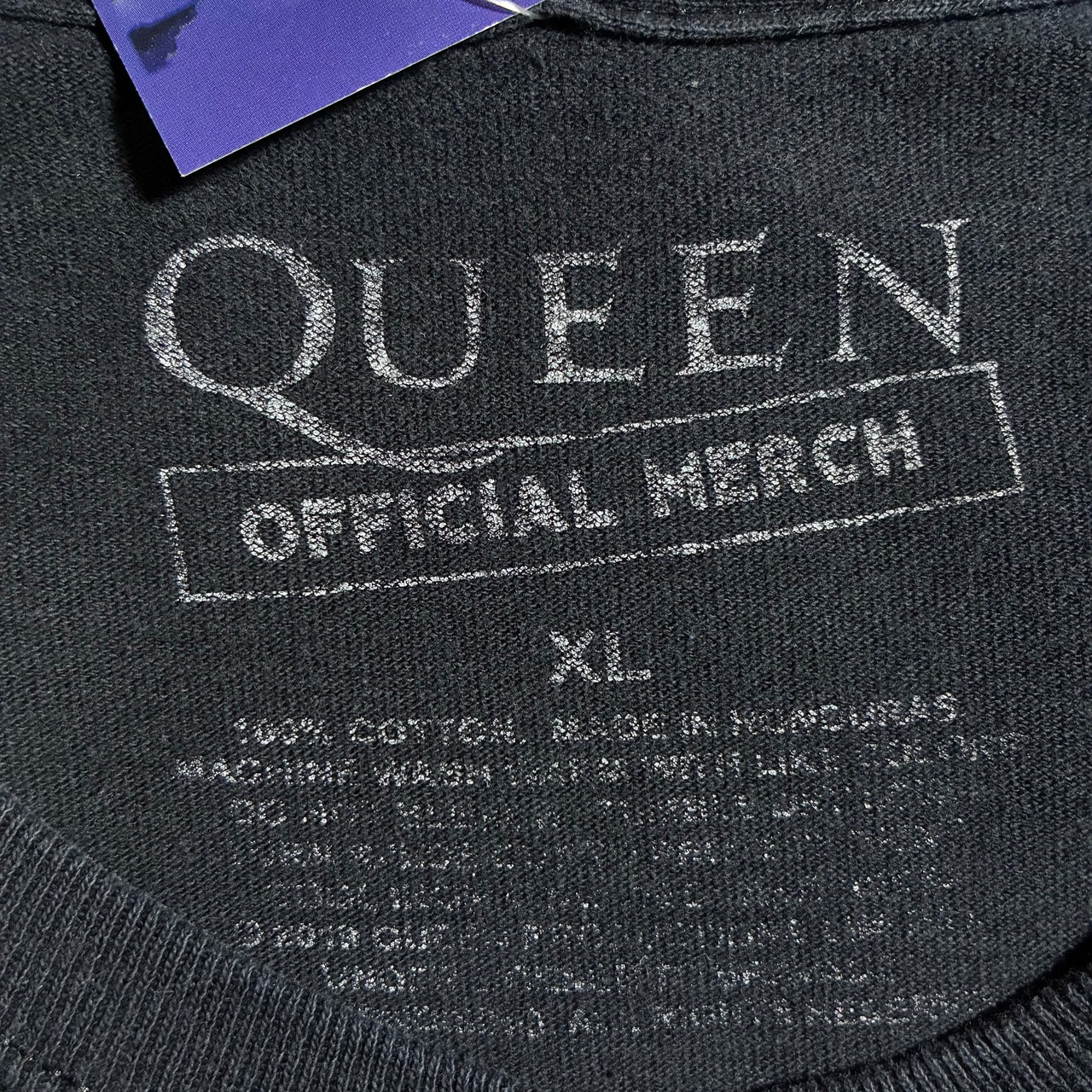 QUEEN オフィシャルバンドTシャツ　ブラック　クイーン