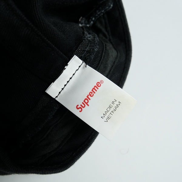 Distressed Script 6-Panel 25FW ブラック Size【フリー】 SUPREME シュプリーム 25FW Distressed Script 6