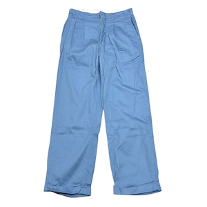 1950'S LEVI'S COTTON SLACKS W29 L29 "サックスブルー"