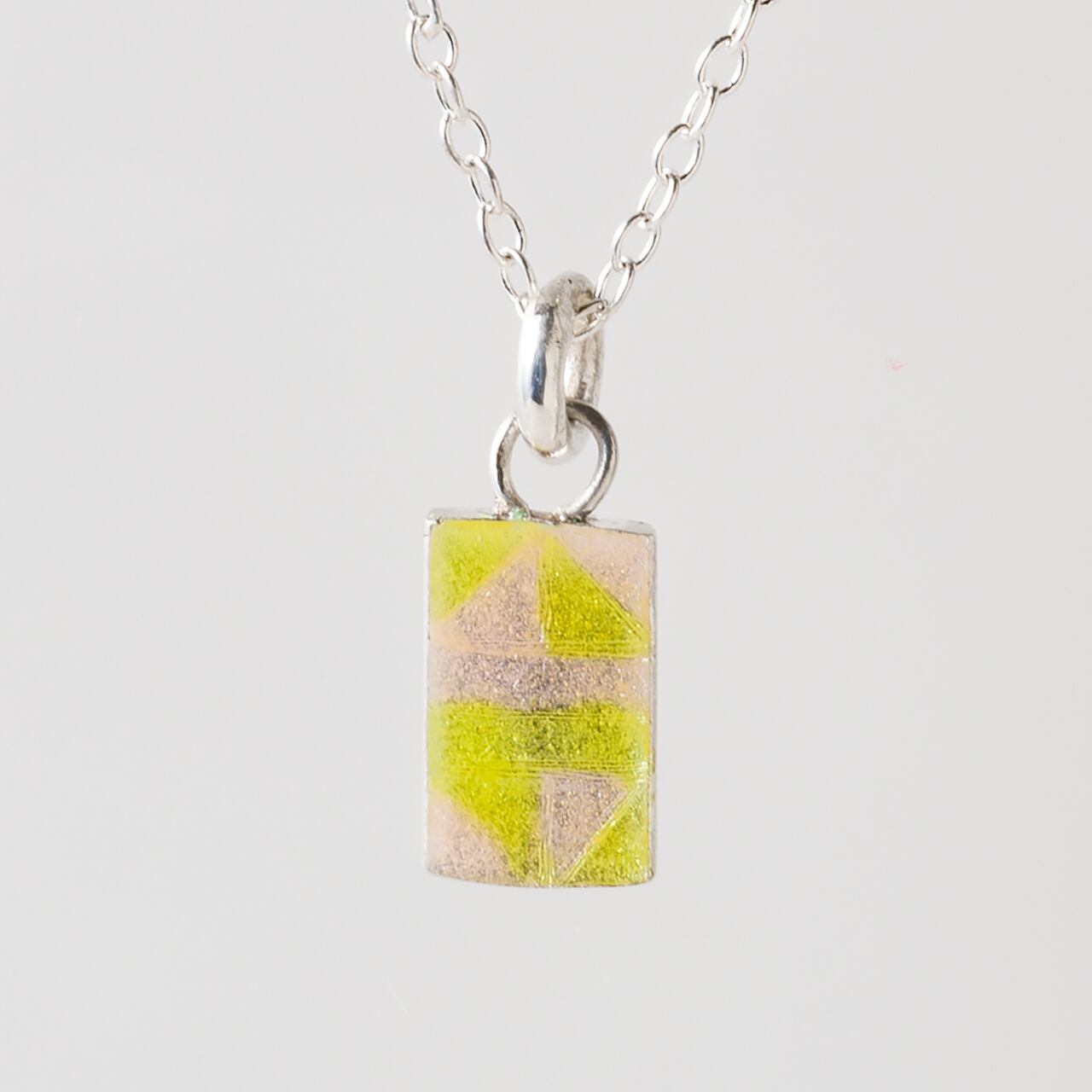 UNIQUE yellow & pink - necklace -