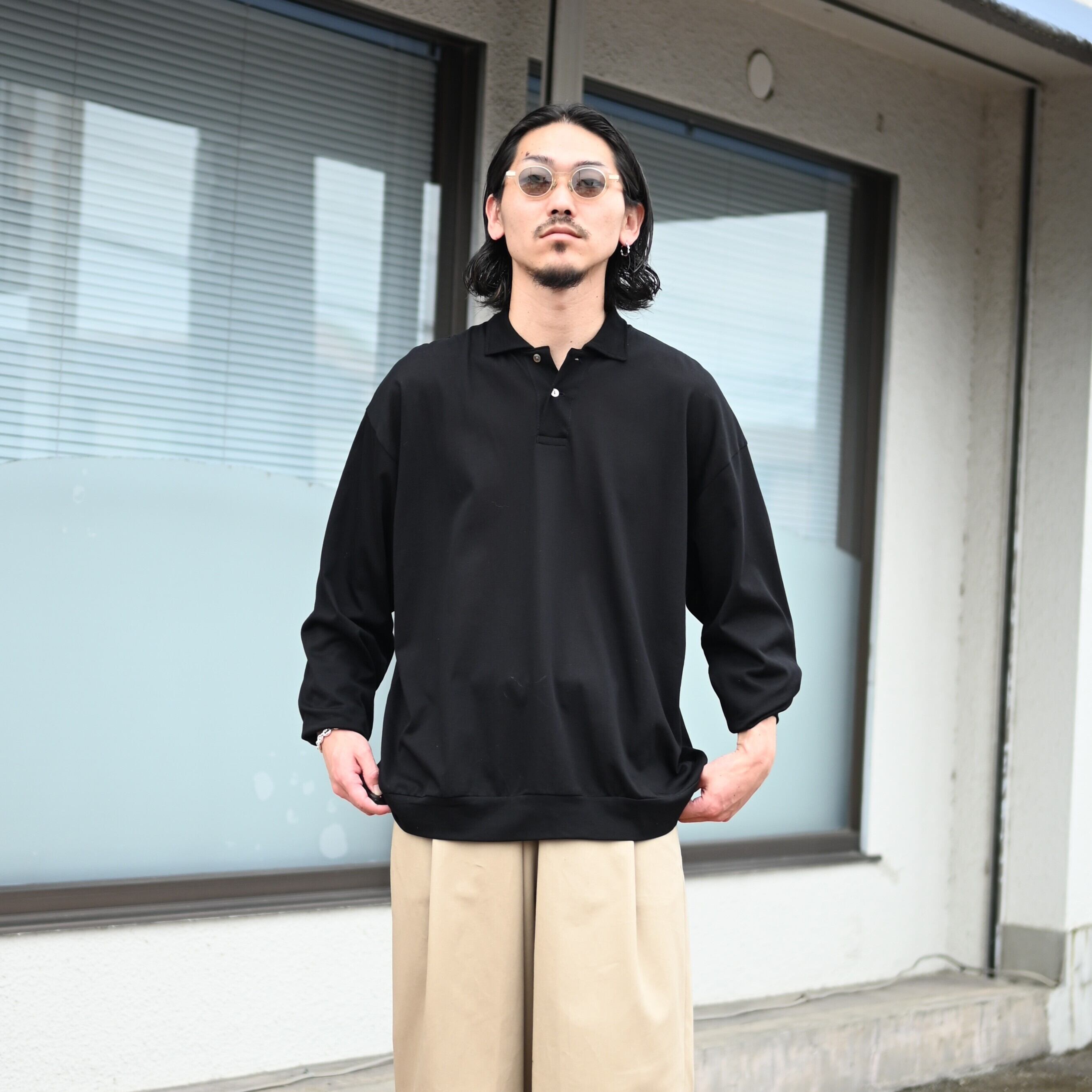 INTERIM / HIGH GAUGE SEA ISLAND PIQUE HYPER BIG LONG POLO SHIRT