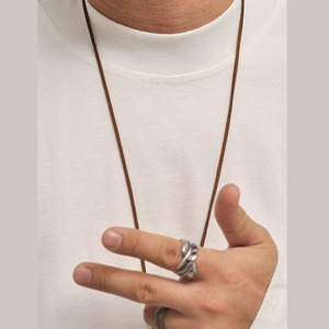 ヘビーウェイト オーバーサイズ  ロングシャツ A1838