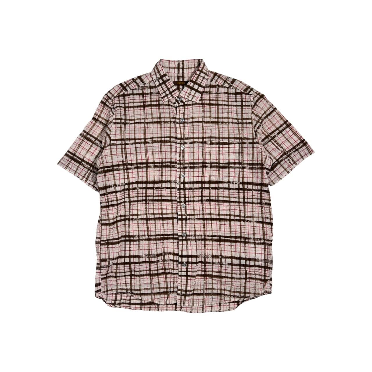 SUPREME - Basket Weave Plaid Shirt (size-L) ¥18000+tax | PAY ID