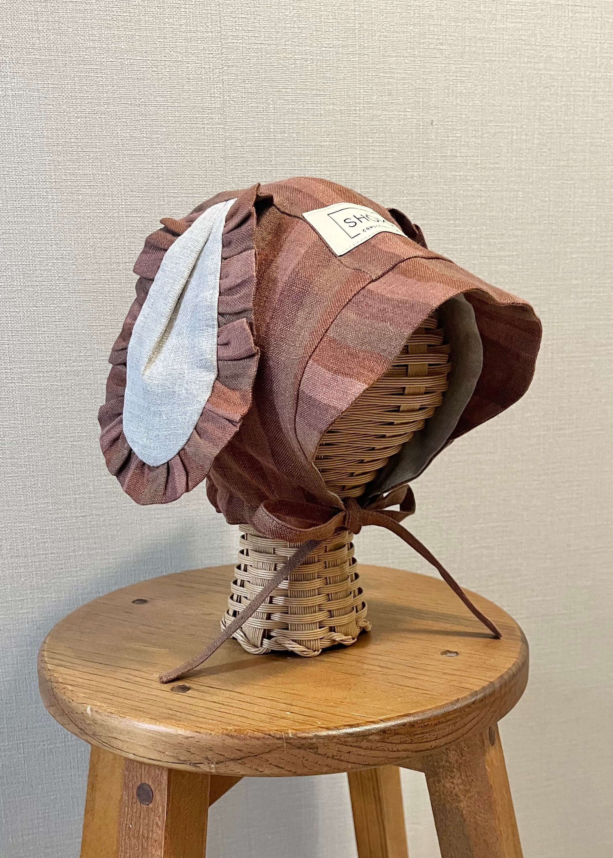 shomka ♡ wool puppy bonnet 51cm SHÓMKA 】Earthwood Puppy Bonnet | PAY ID