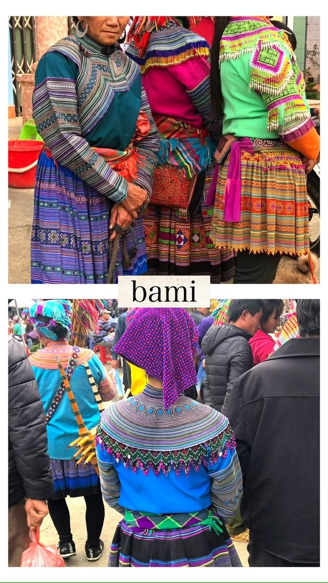 花モン族 Flower hmong つけ襟②