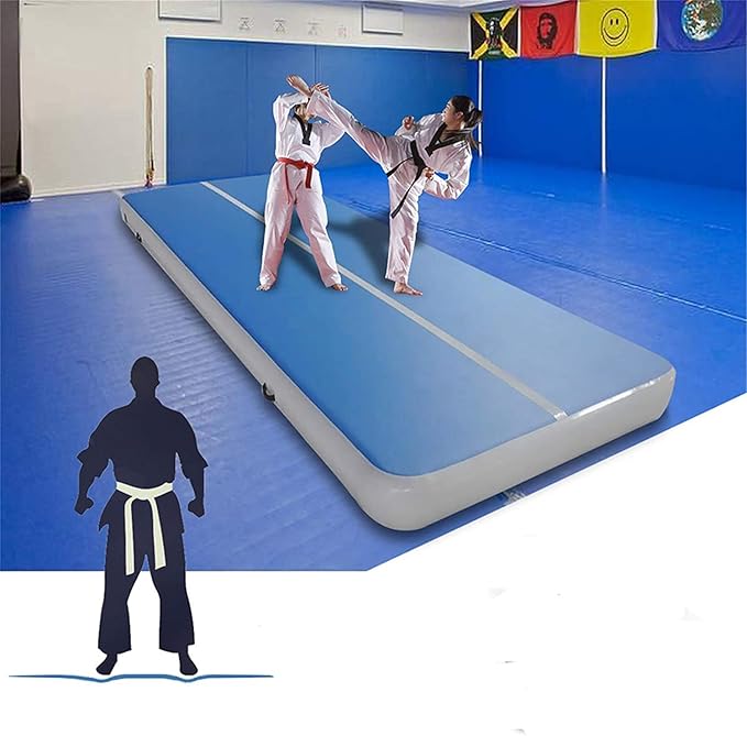 【即日発送】体操用マット　タンブリングマット　3メートル　エアポンプ付き Amazon.co.jp: エアートラック 体操 エアマット タンブリングマット 3