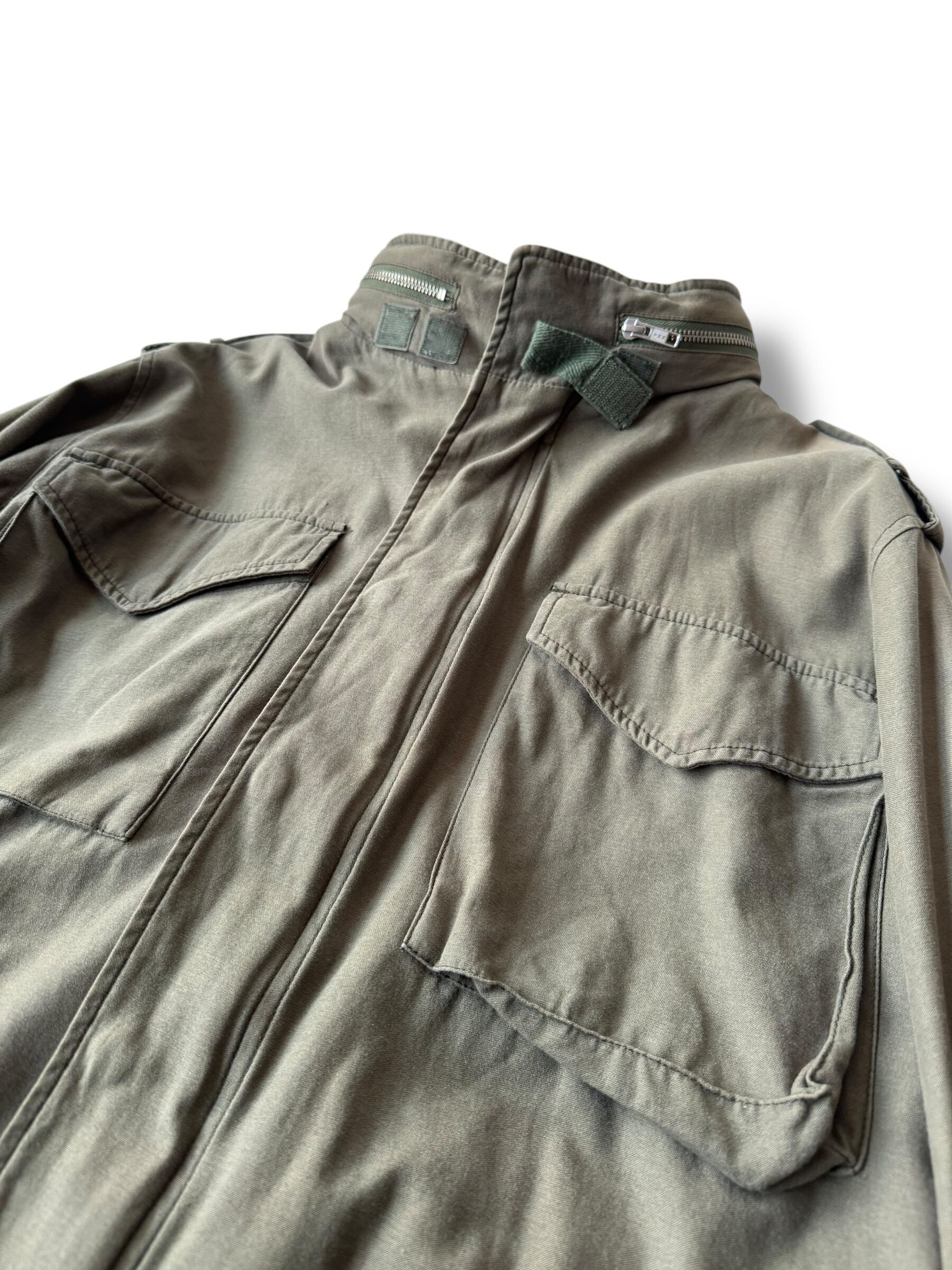♾00's PHENOMENON archive♾ LOOP M-65 Multiple Zip Military jacket