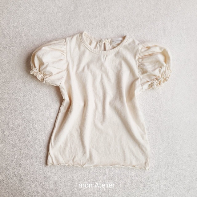 【即納】mon atelier / linen puff t