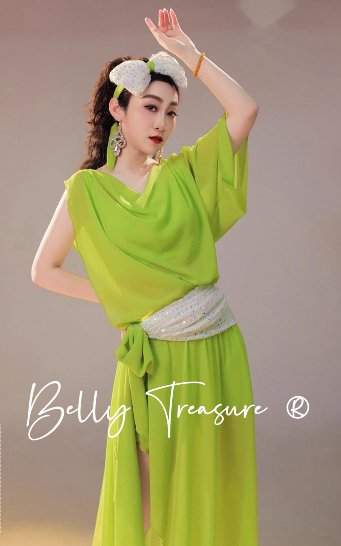 ベリーダンス 4カラー バラディドレス MDW DW328 202603 | Belly