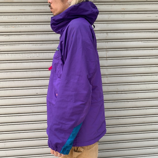 90s patagonia ニトロアノラック 香港製 アノラックパーカー S