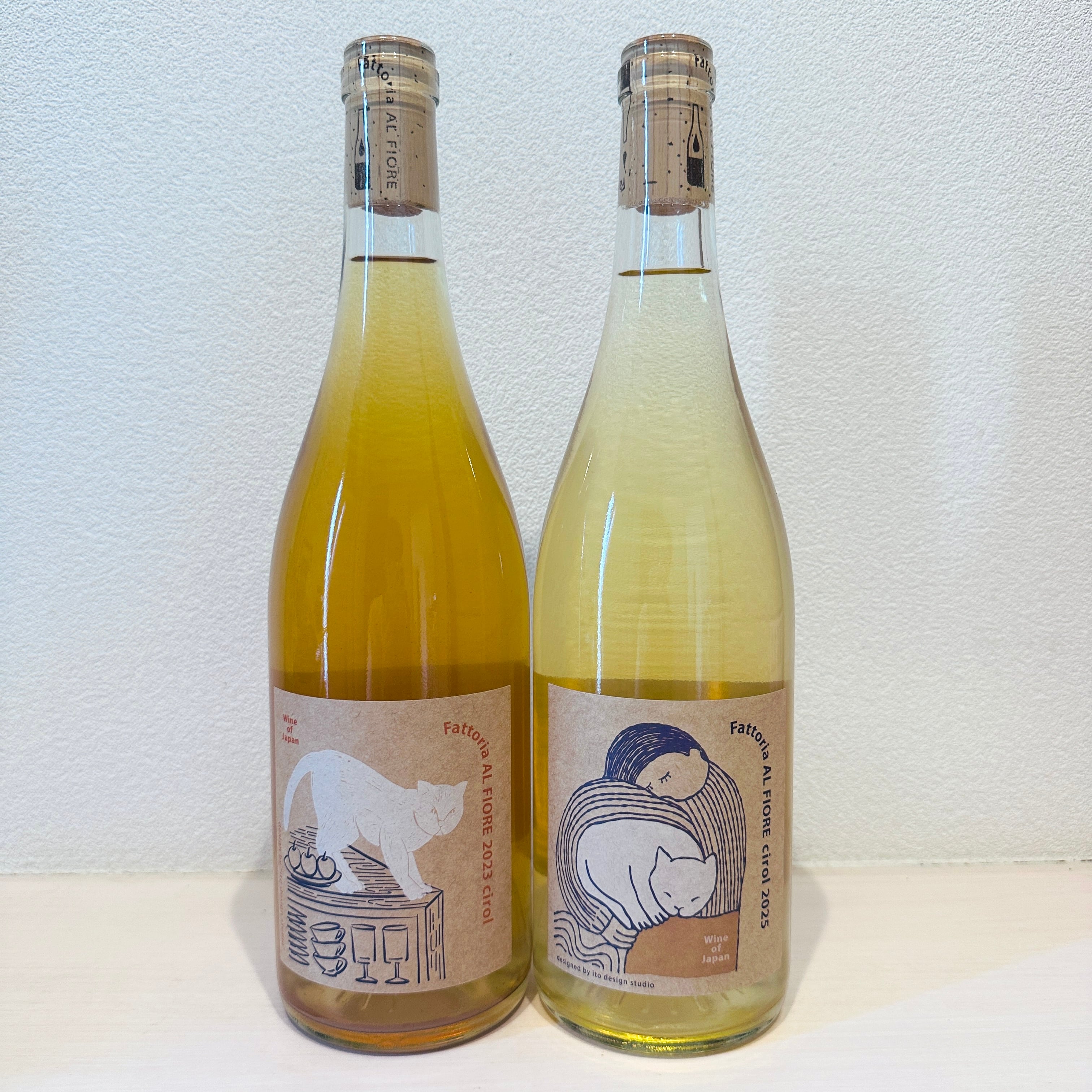 ネコシリーズ Cirol 2023 & Cirol 2025 ヴィンテージ飲み比べセット　Fattoria AL FIORE /ファットリア・アル・フィオーレ