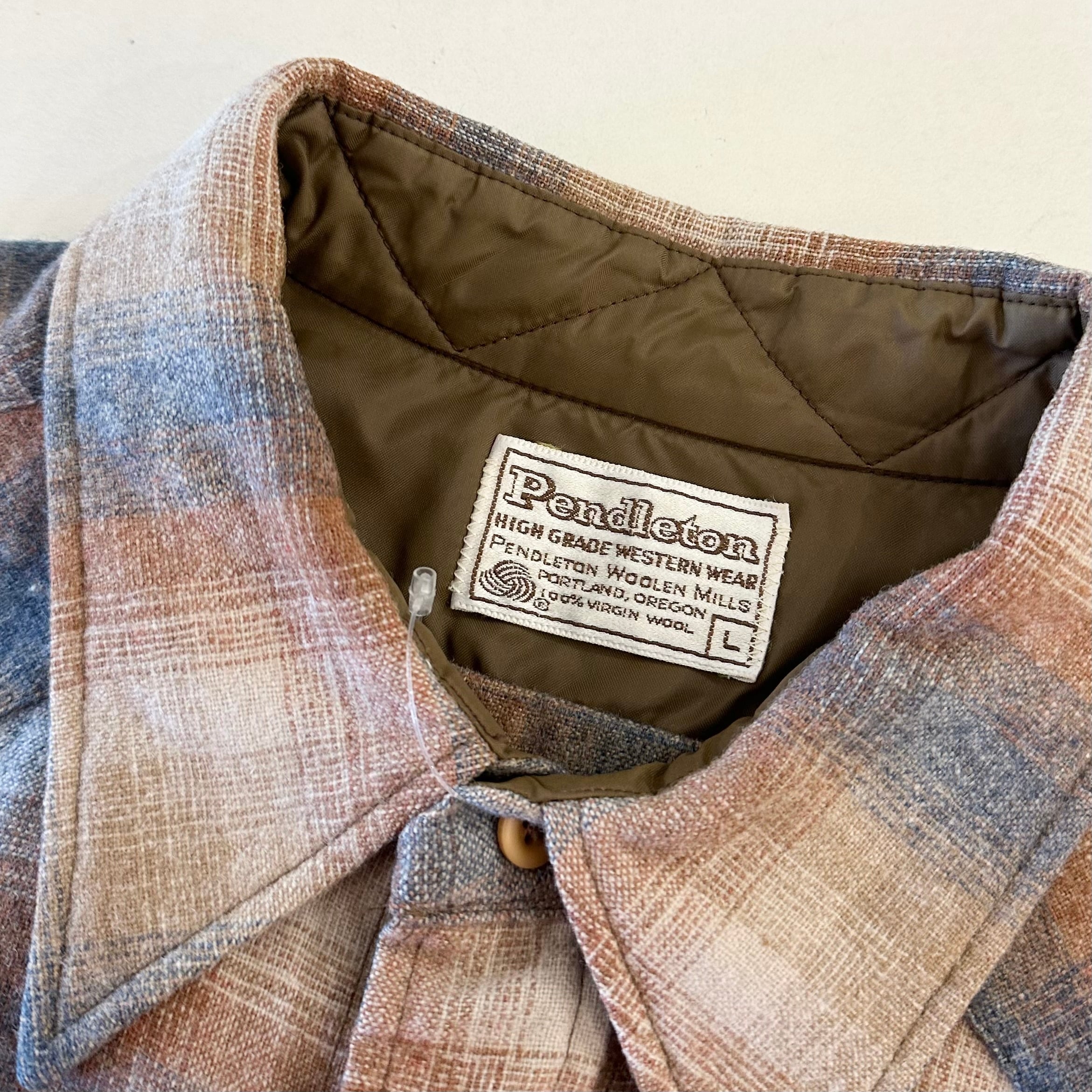 70's PENDLETON WESTERN SHIRT BROWN | BerBerJin Yuhodo