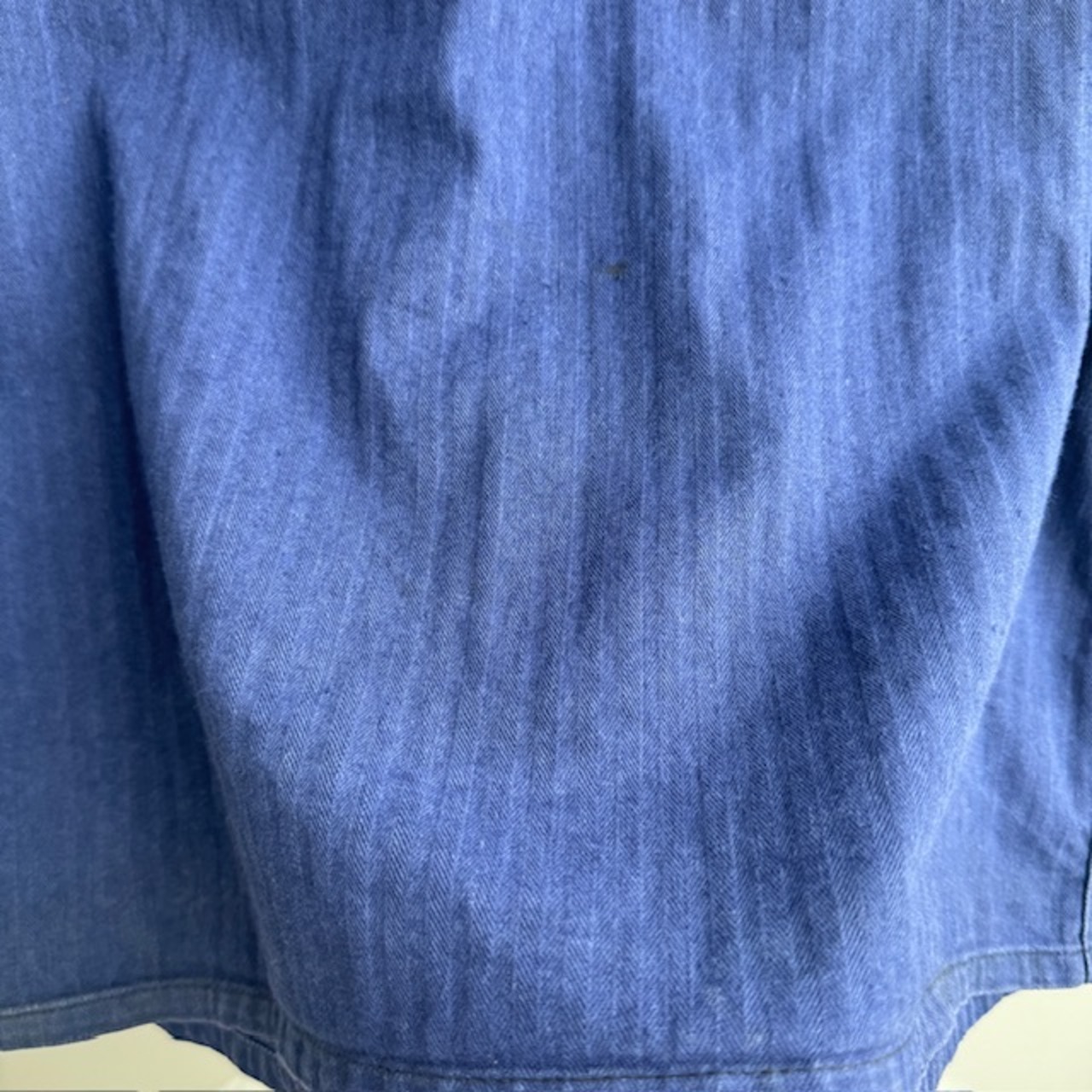 German HBT ワークジャケット ヘリンボーンツイル 80s 画像6