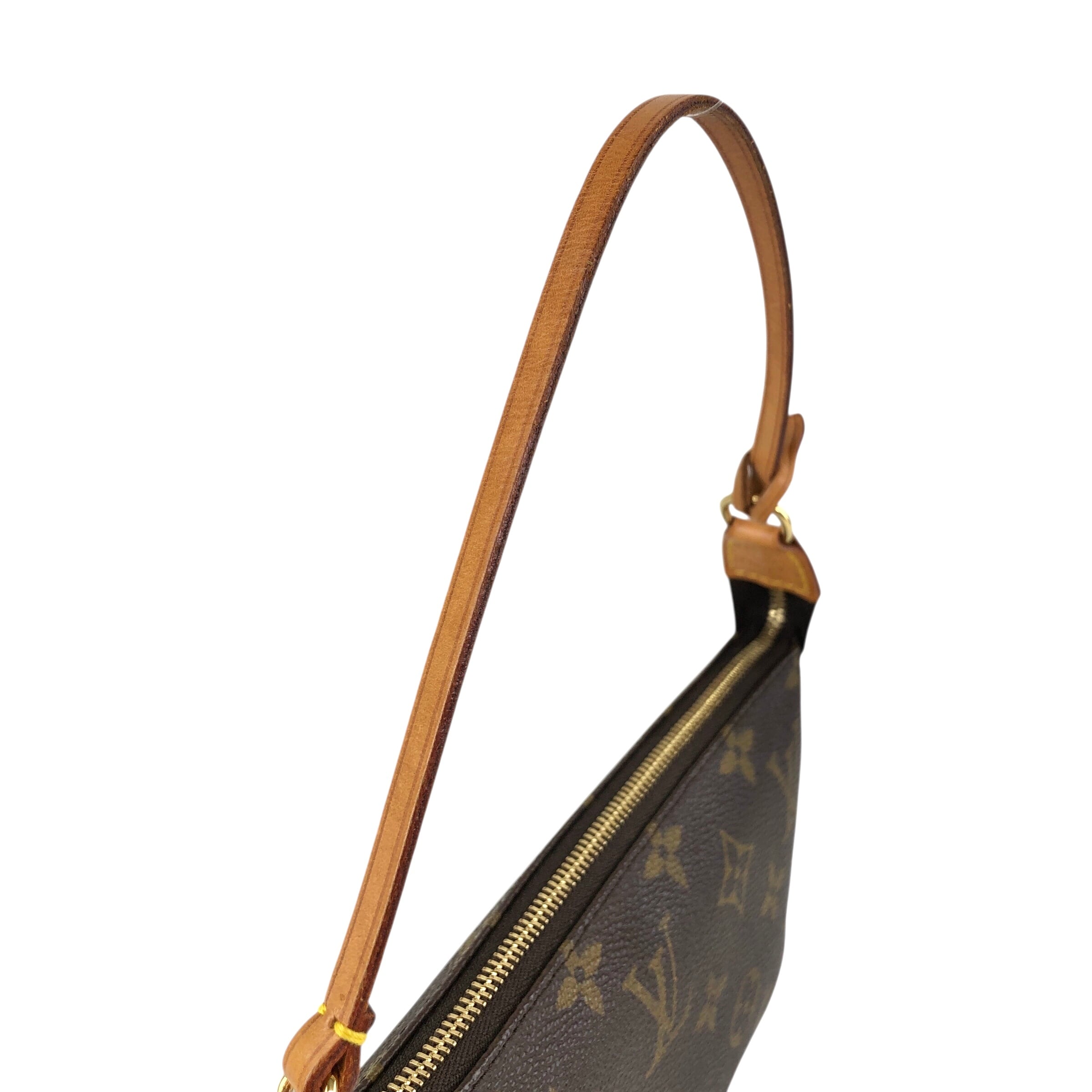 LOUIS VUITTON ルイヴィトン モノグラム ハンドバッグ ブラウン PVC