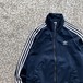 adidas / cotton track jacket sizeM