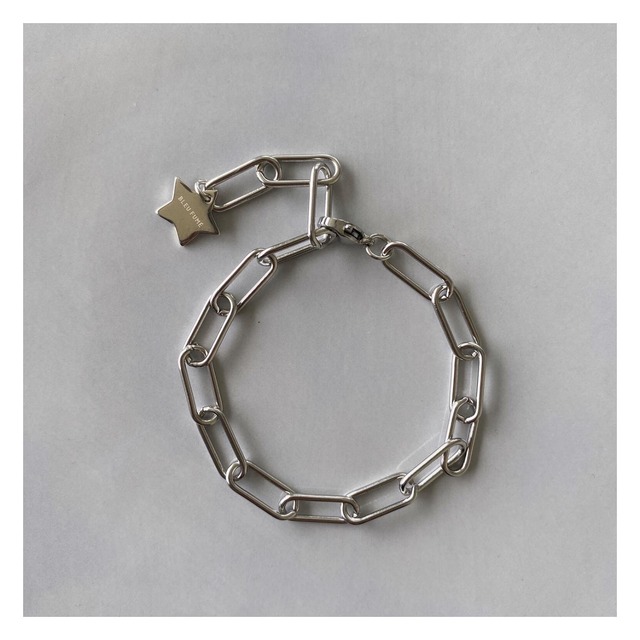 Silver Cable Chain Bracelet