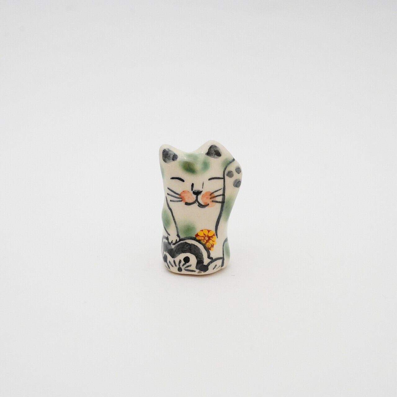【浦本紀子】小さい人形 ねこ Q