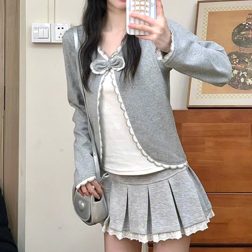 美品【SLY JEANS】ツイード デニム セットアップ Gジャン ミニスカート セットアップ】ツイードデニムジャケット ミニスカート ツイード